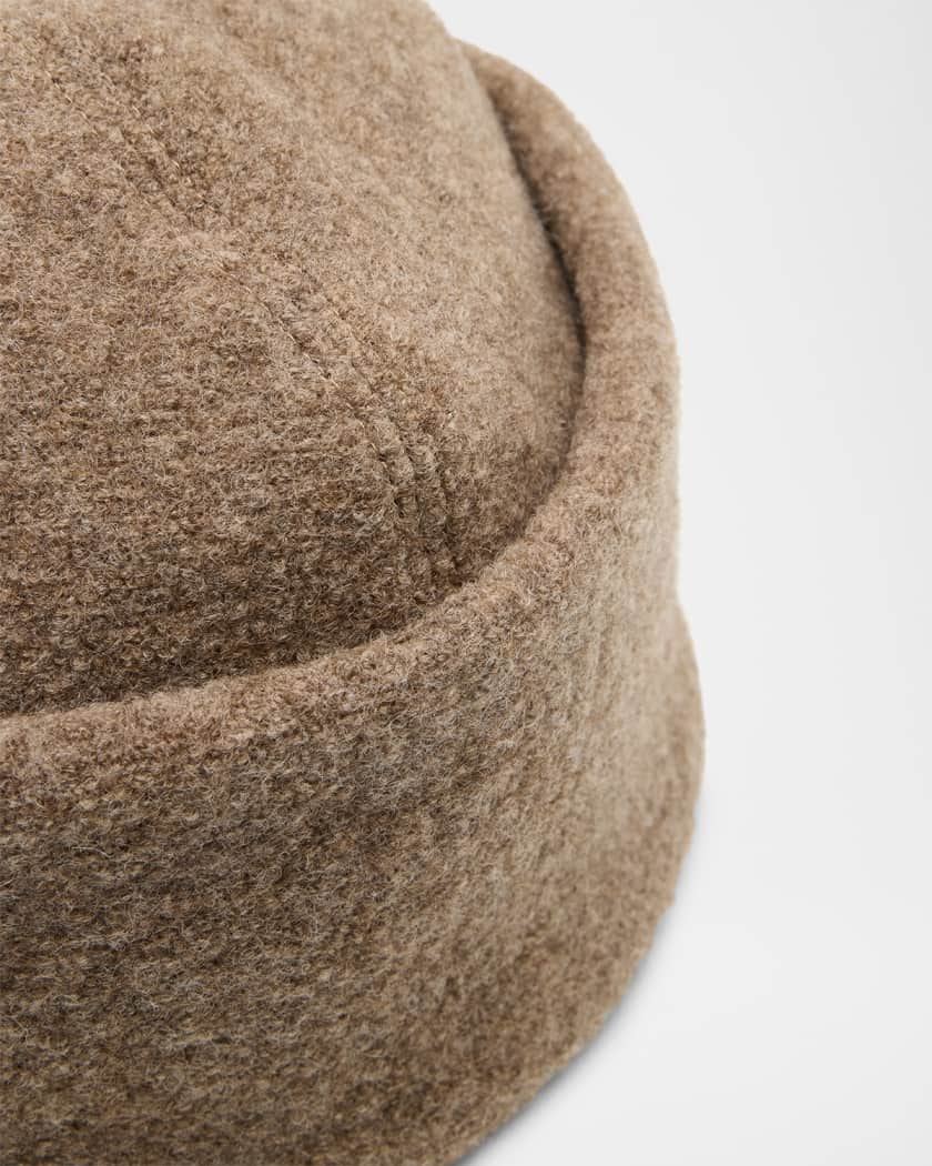 Men's Jocey Folk Felted Wool Beanie Hat