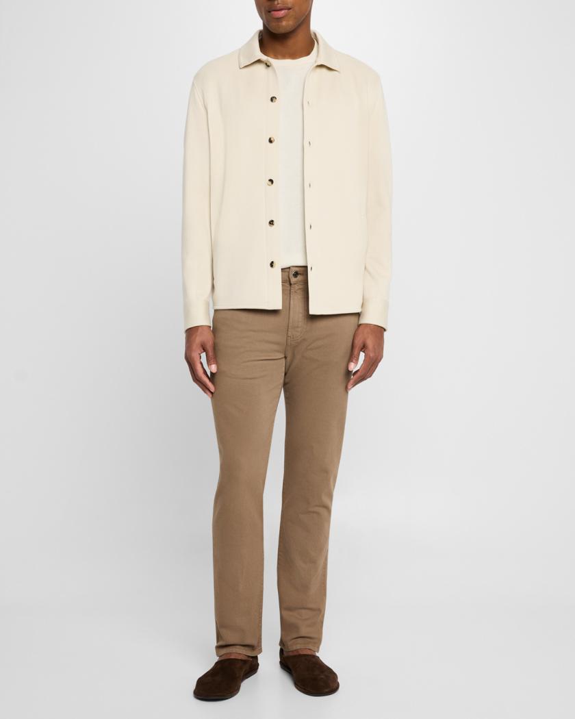 Loro Piana Men's Quarona Denim Five-Pocket Pants | Neiman Marcus