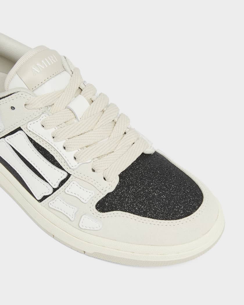 Pacific Bones Mixed Leather Sneakers