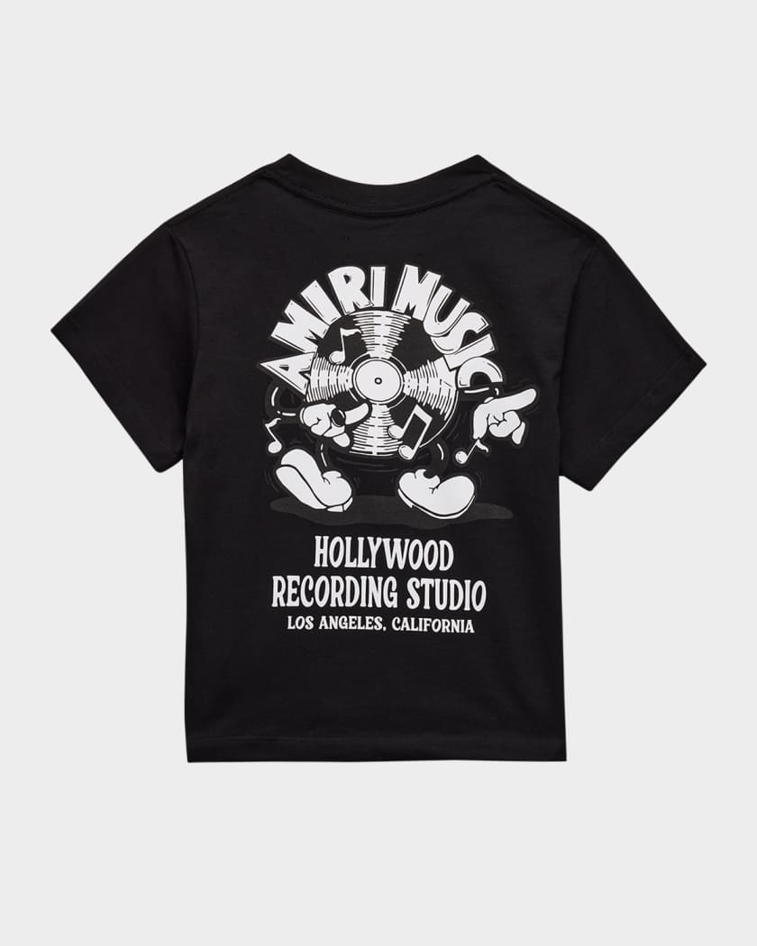 Boy's Music Record Graphic T-Shirt, Size 4-12