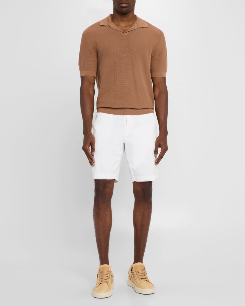 Men's Mitha Raffia Low-Top Sneakers
