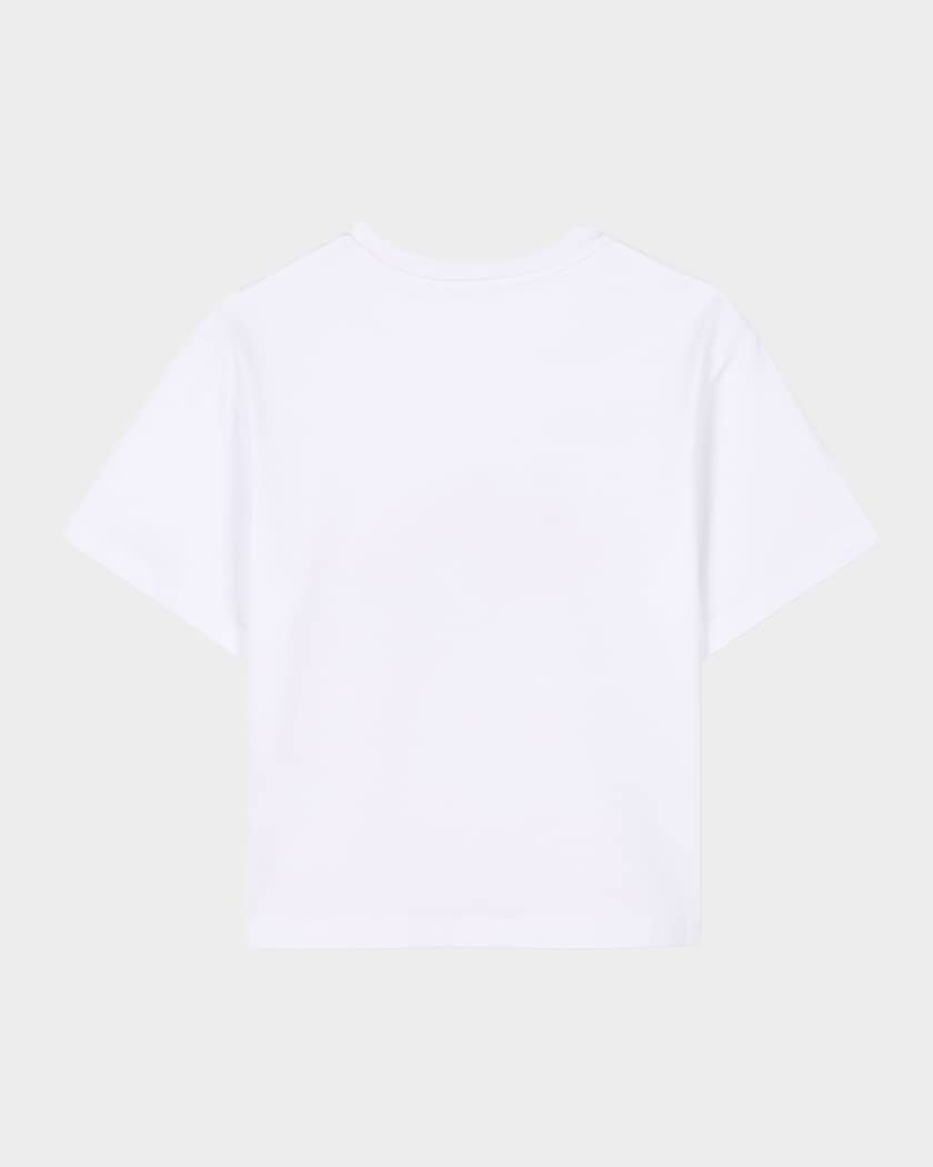 Girl's Logo-Print Embroidered Graphic T-Shirt