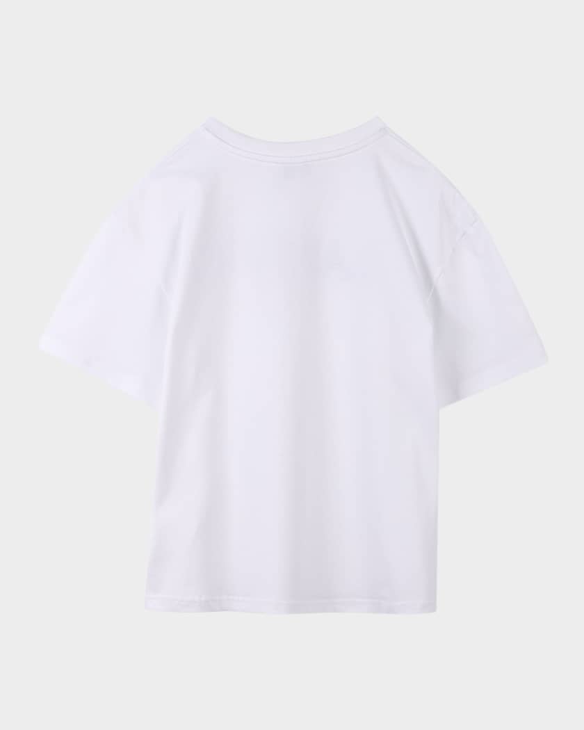 Boy's Logo-Embroidered T-Shirt, Size 4-6