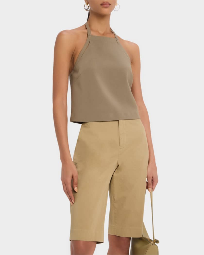 Apron Halter Top