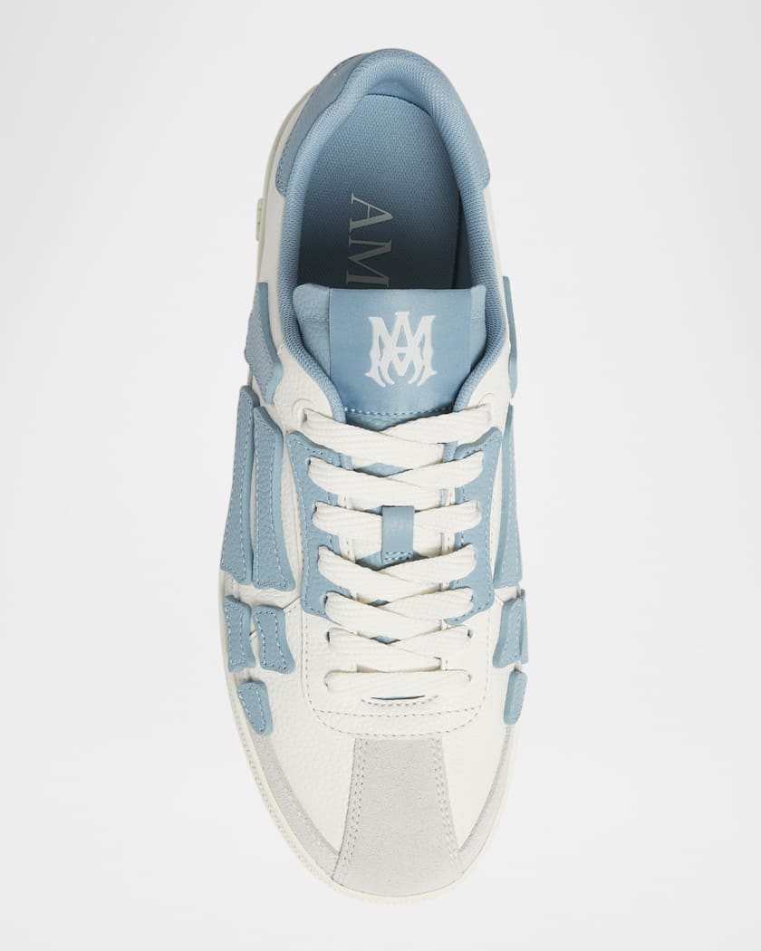 Men's Skel Collegiate-Inspired Suede Sneakers
