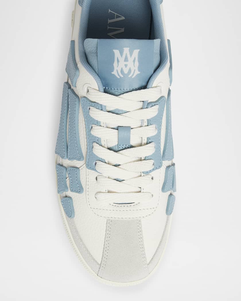Men's Skel Collegiate-Inspired Suede Sneakers