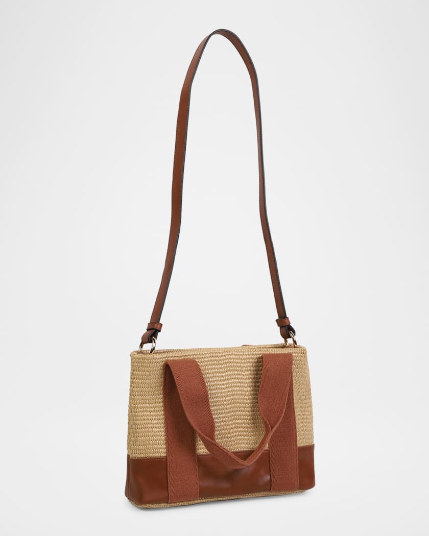 Girl's Logo Fabric Shoulder Bag