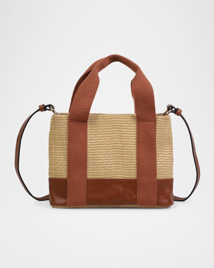 Girl's Logo Fabric Shoulder Bag