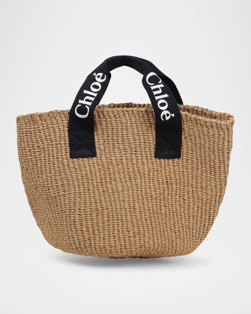 Girl's Logo-Print Basket Bag 