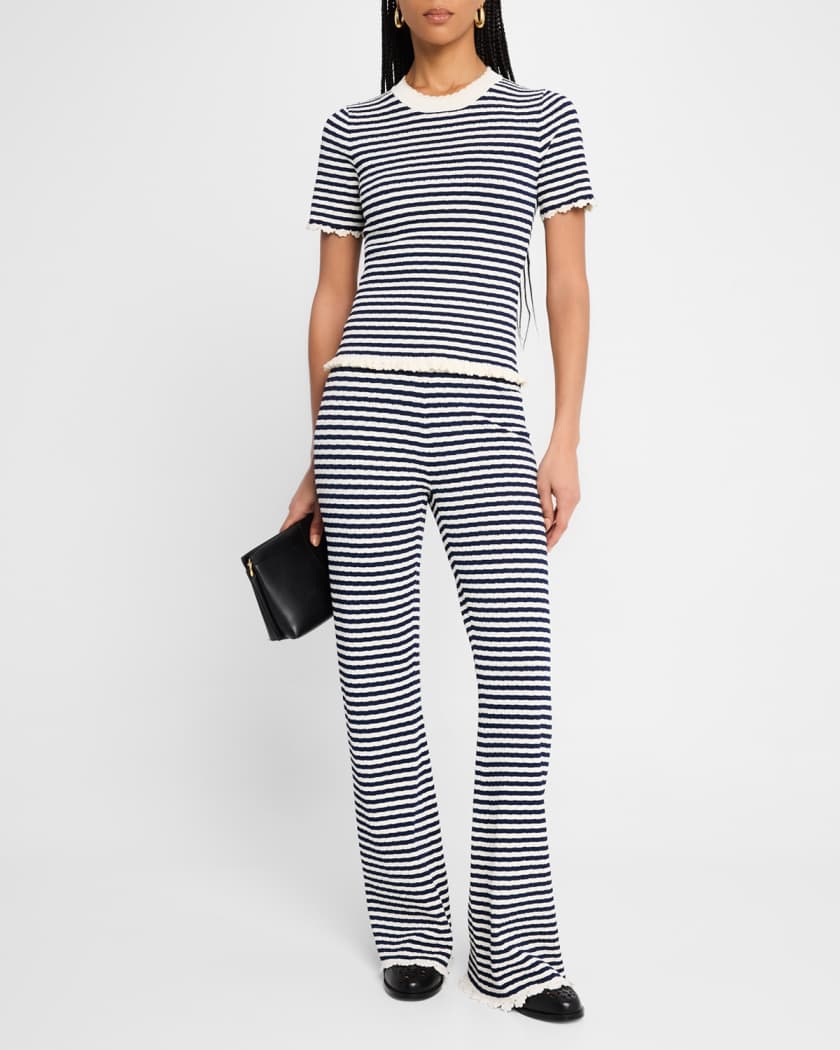 Addy Stripe Knit Tee