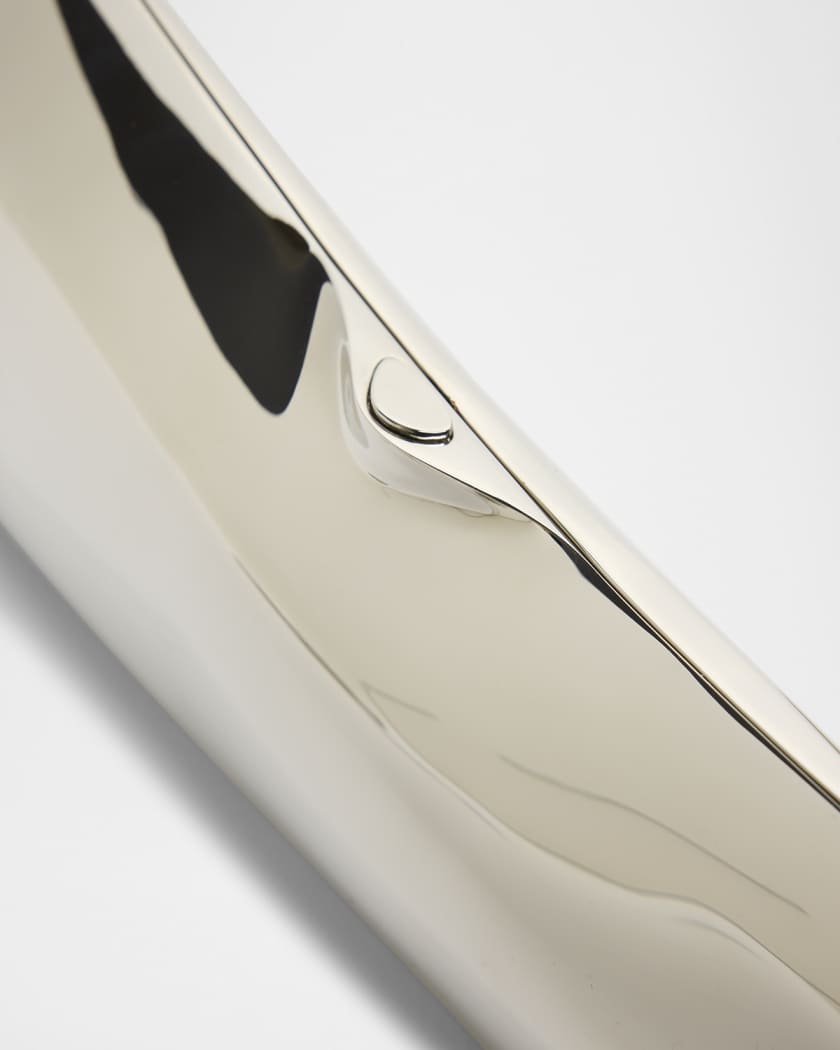 Corvette Brass Long Clutch Bag