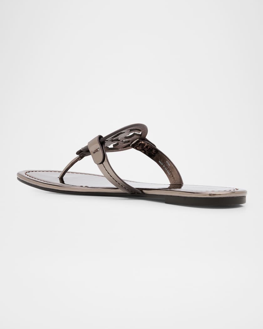 Miller Metallic Logo Thong Sandals