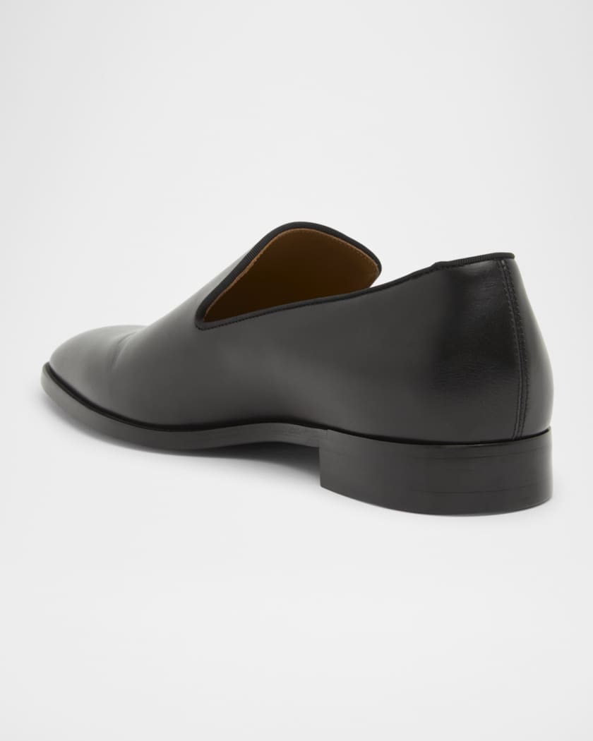 Men's Danny Red-Sole Leather Loafers