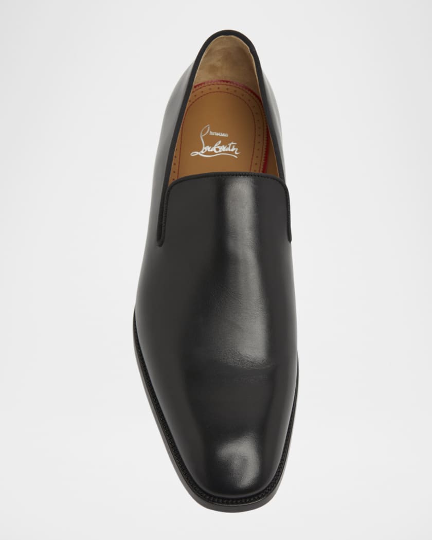 Men's Danny Red-Sole Leather Loafers