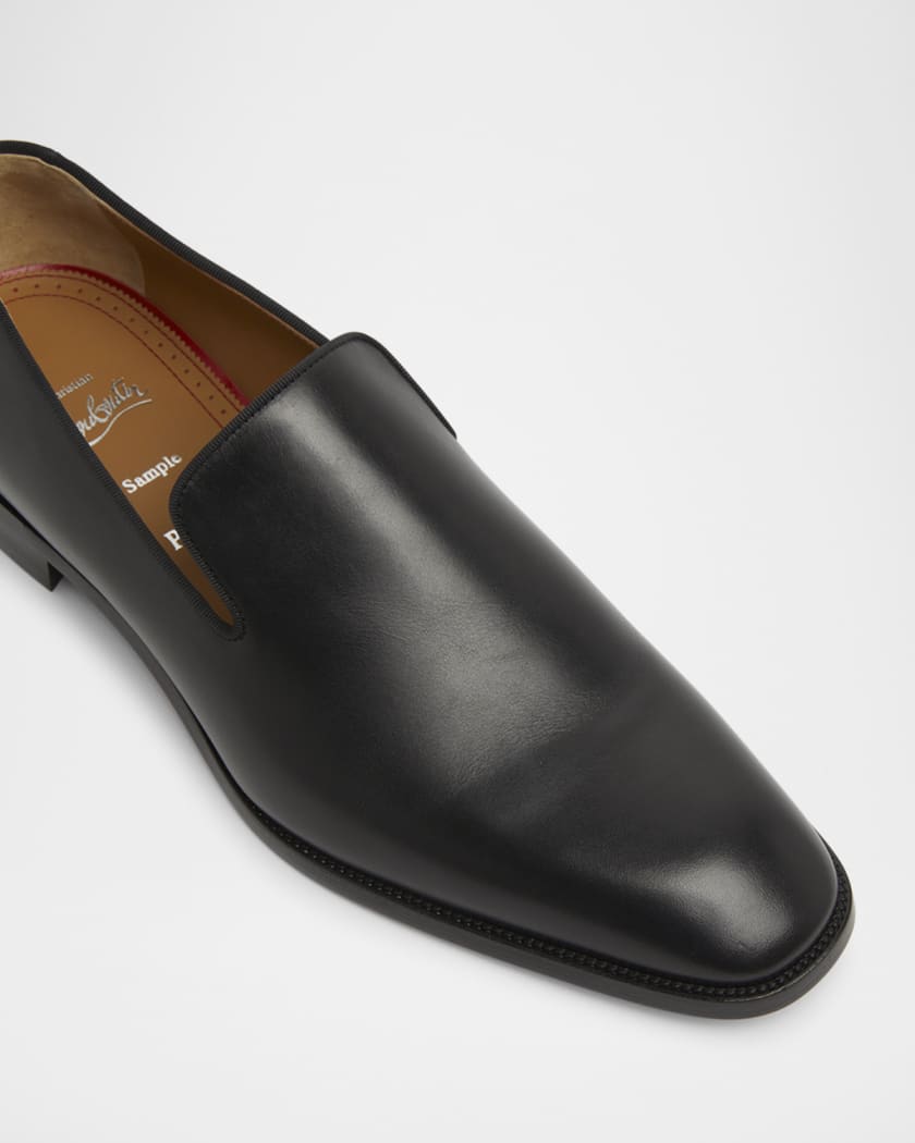 Men's Danny Red-Sole Leather Loafers