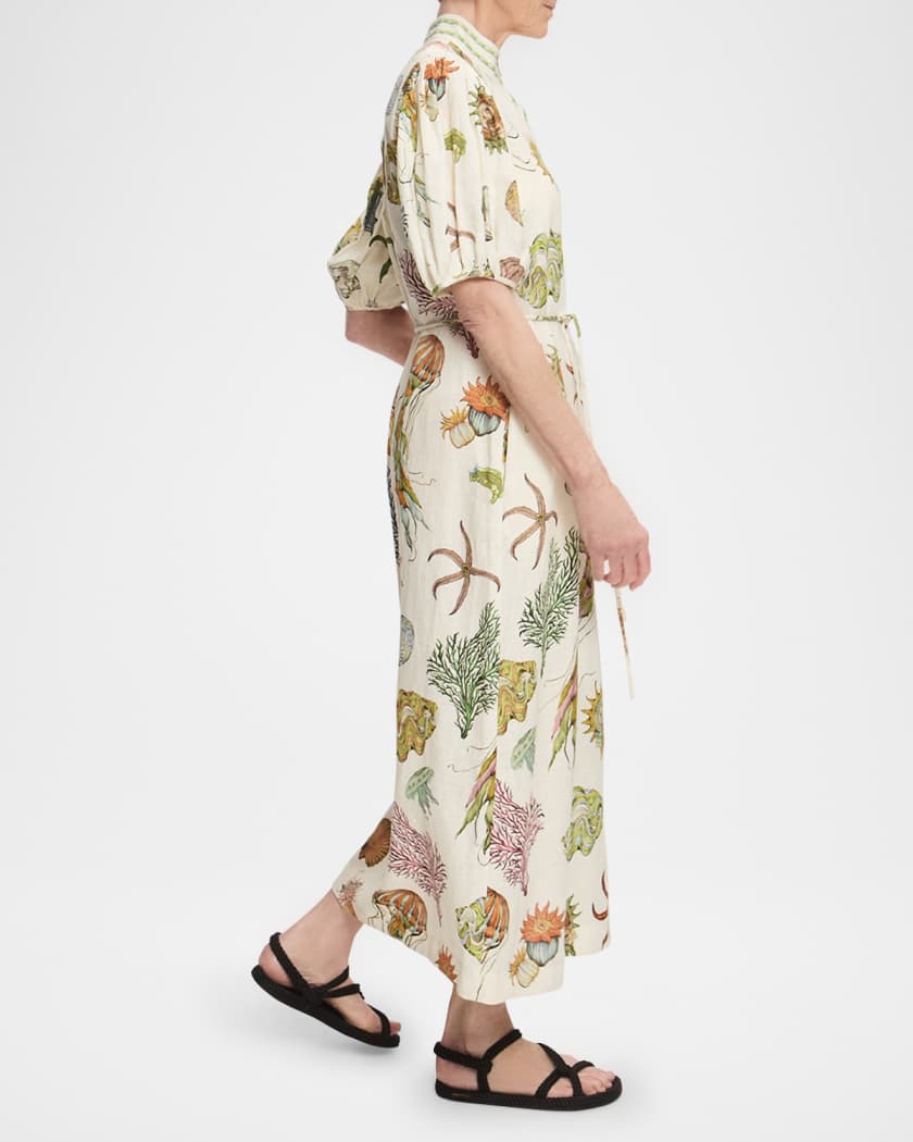 Sea Linen Shirtdress