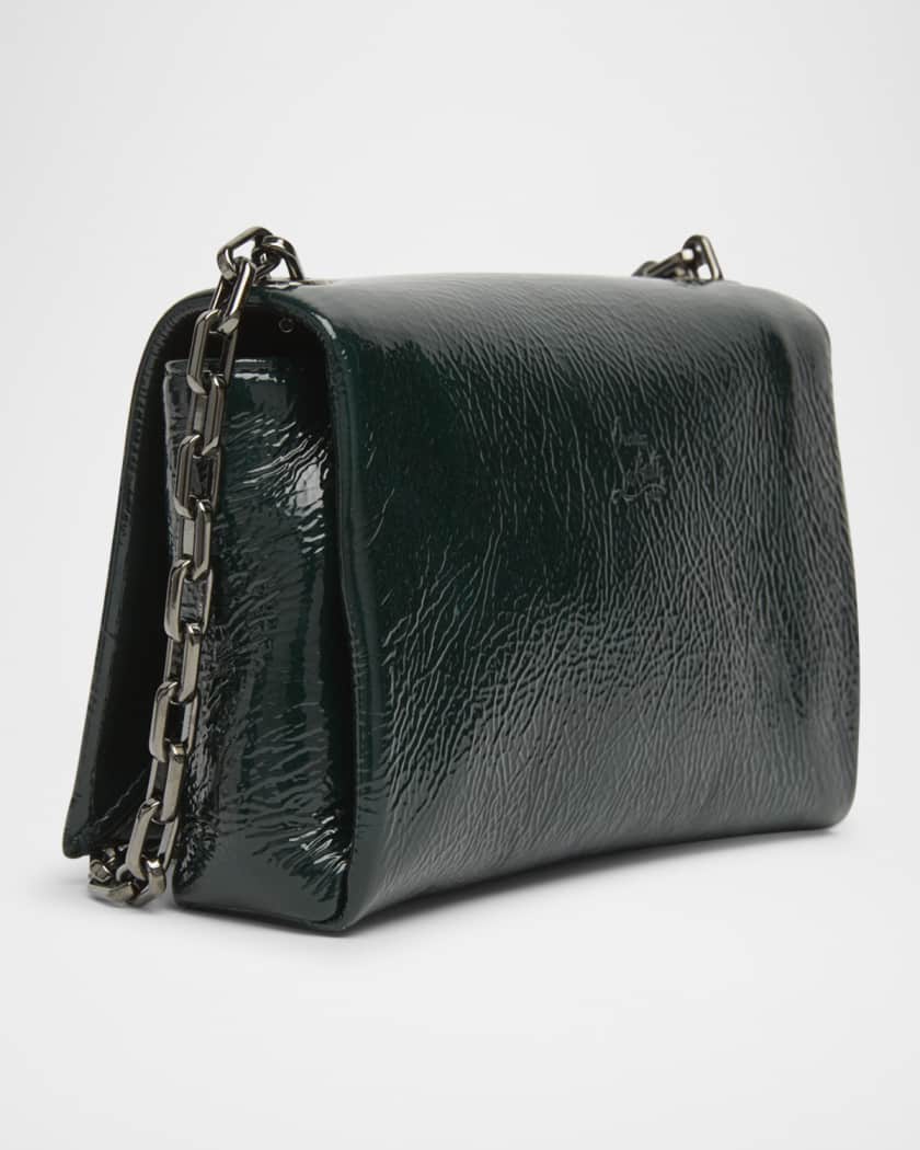 Loubi54 Small Clutch Bag in Naplak Leather