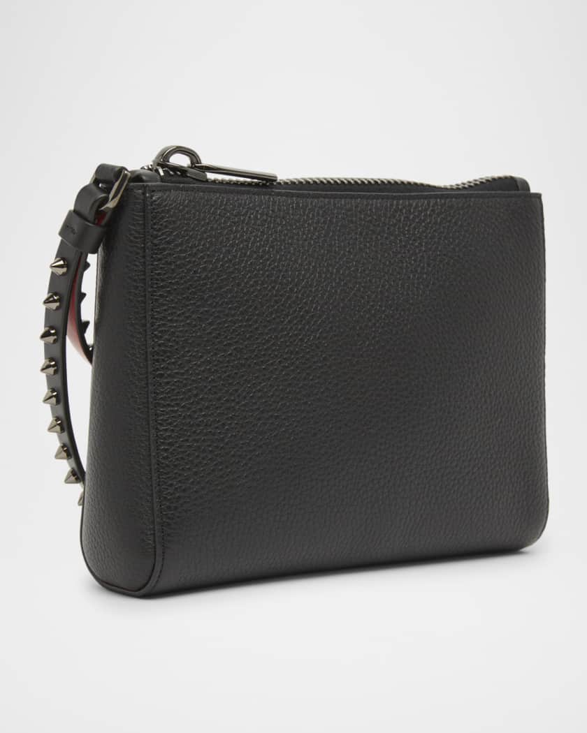 Cabata Mini Pouch Wristlet in Leather 