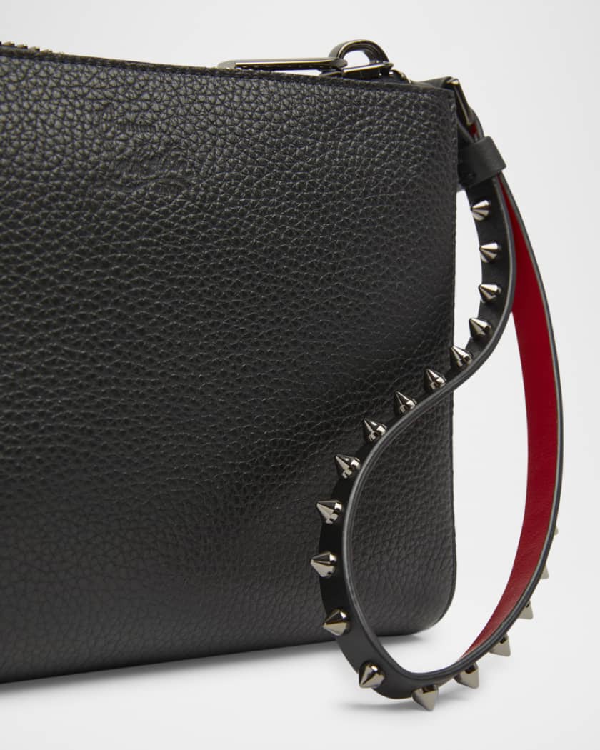 Cabata Mini Pouch Wristlet in Leather 