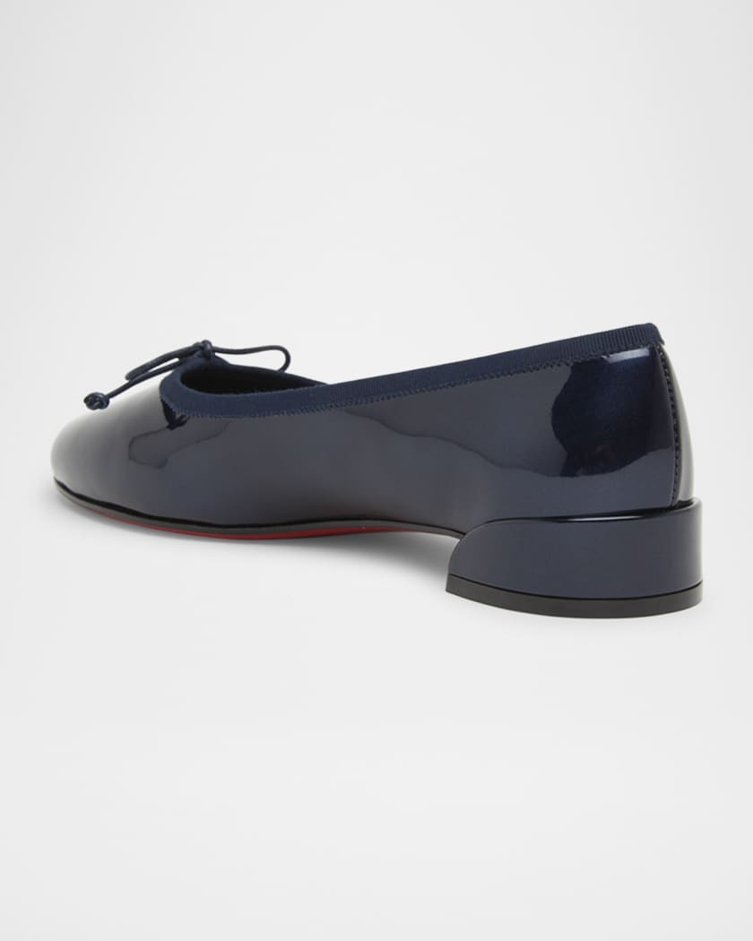 Sweetie Jane Patent Red Sole Ballerina Flats