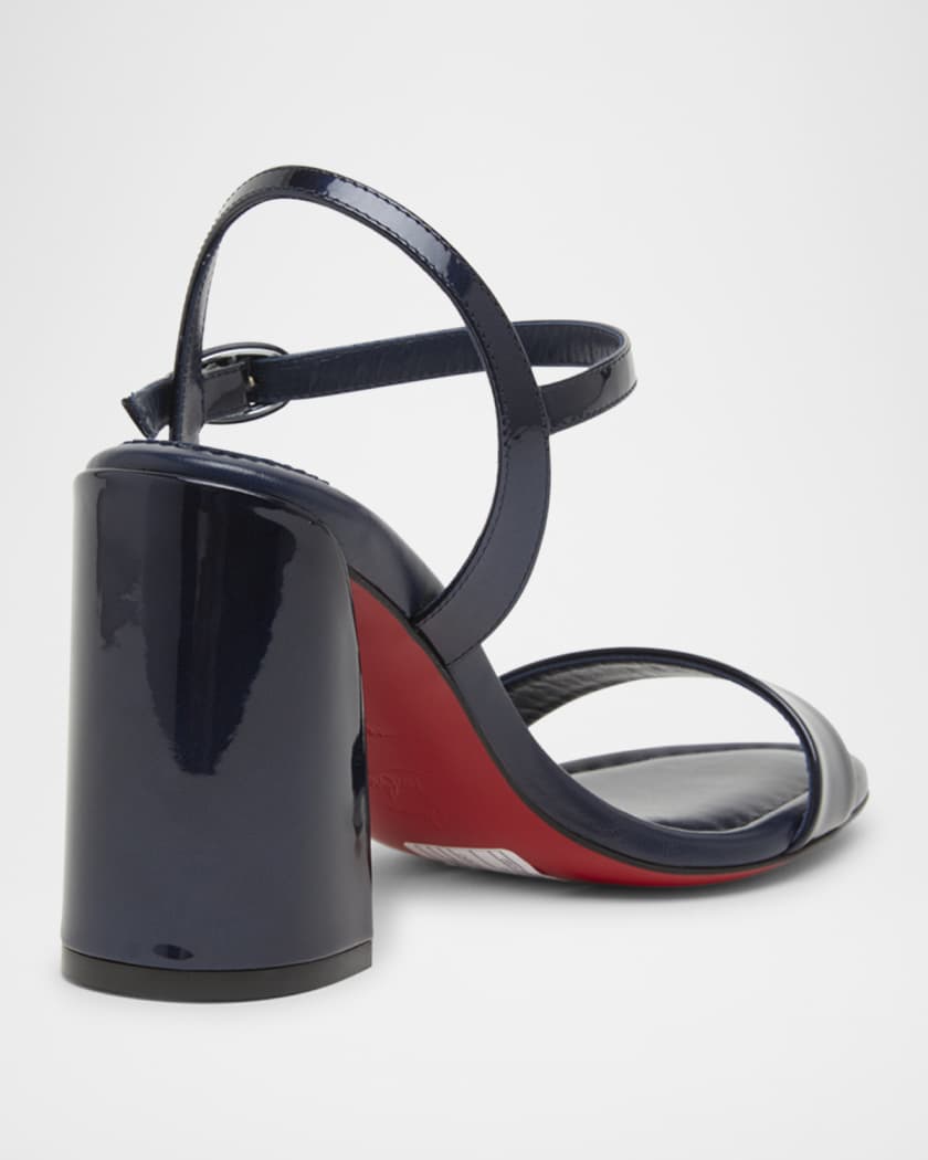 Miss Jane Red Sole Ankle-Strap Sandals