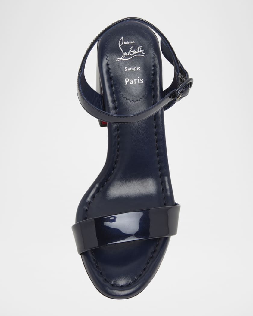 Miss Jane Red Sole Ankle-Strap Sandals