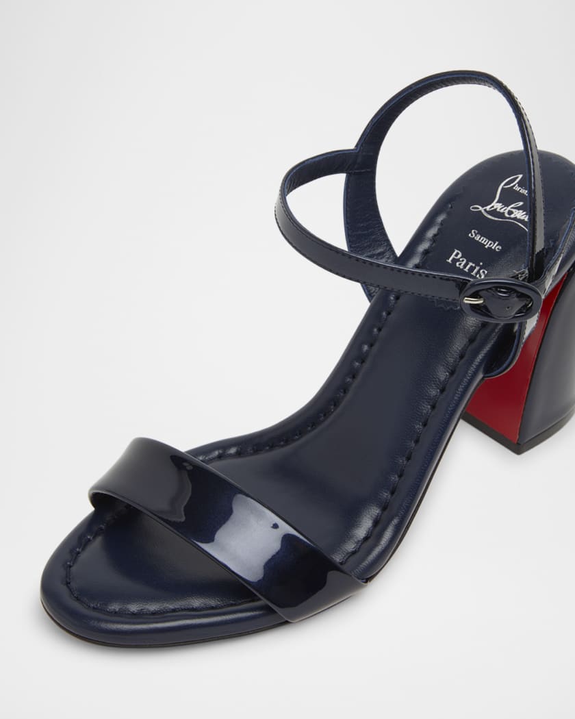 Miss Jane Red Sole Ankle-Strap Sandals