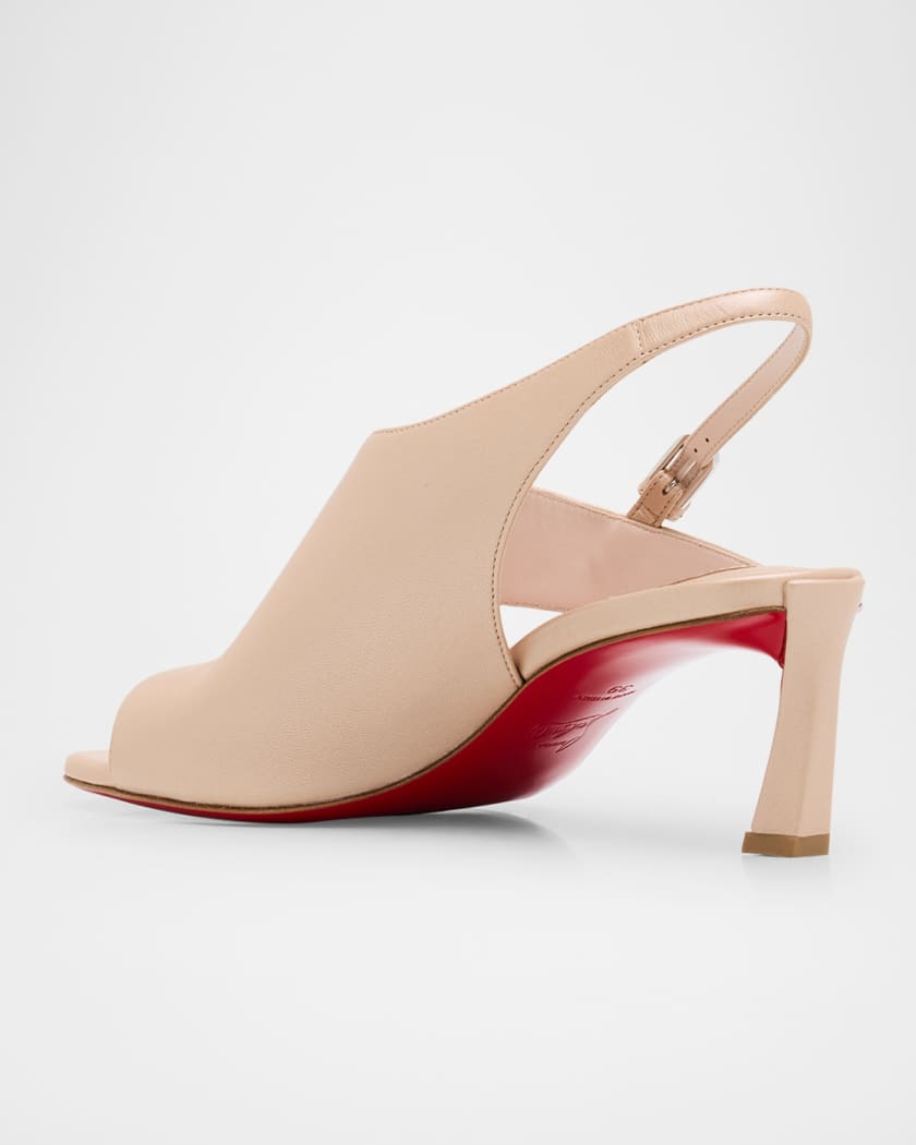 Viva Condora Asymmetrical Red Sole Sandals