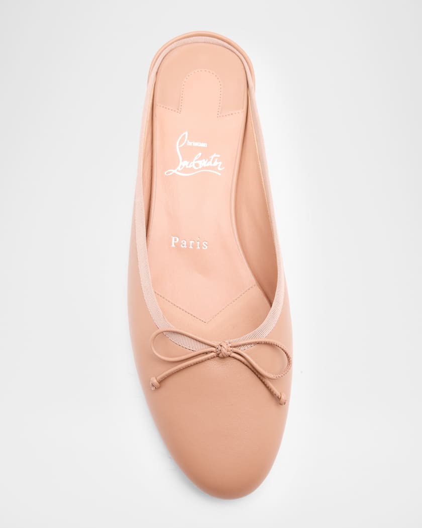 Sweetie Jane Red Sole Ballerina Mules