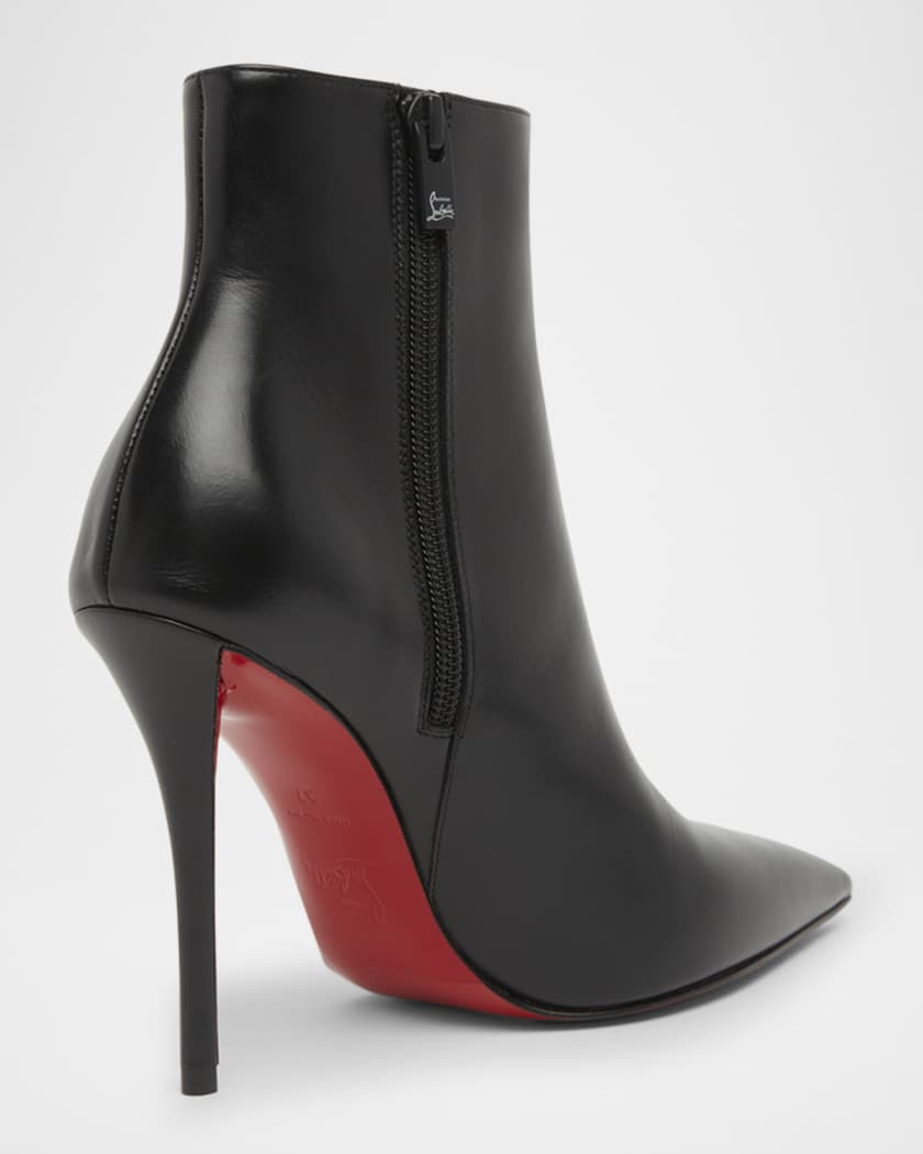Miss Z Leather Red Sole Booties