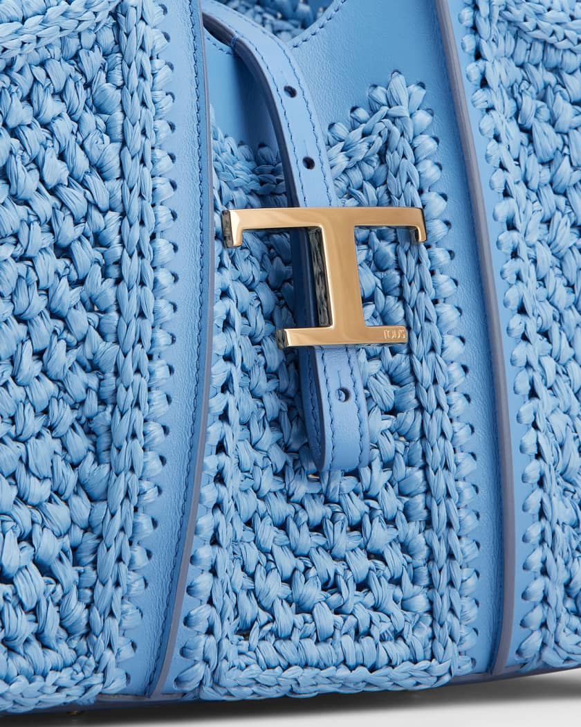 Tod's Mini Crochet Shopping Tote Bag | Neiman Marcus