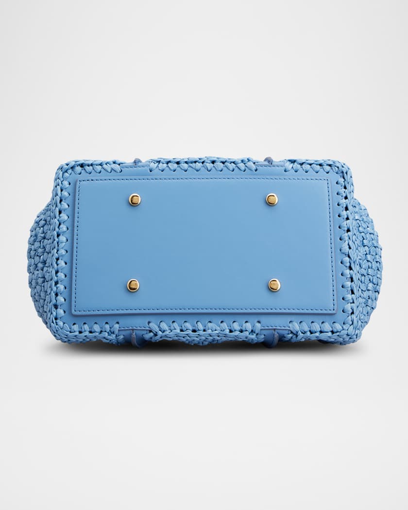 Tod's Mini Crochet Shopping Tote Bag | Neiman Marcus