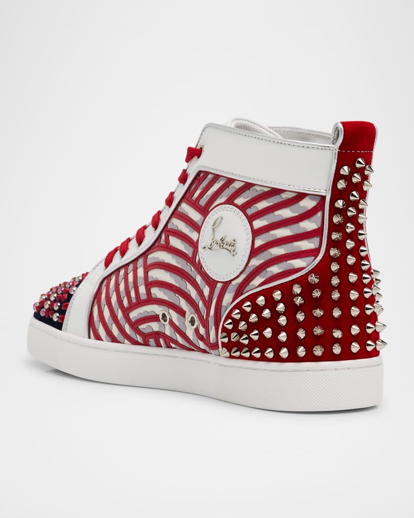 Men's Louis No Limit Gaagal High-Top Leather Sneakers