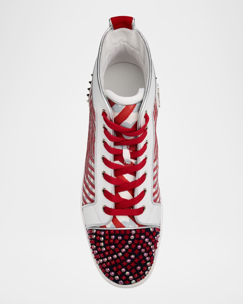 Men's Louis No Limit Gaagal High-Top Leather Sneakers