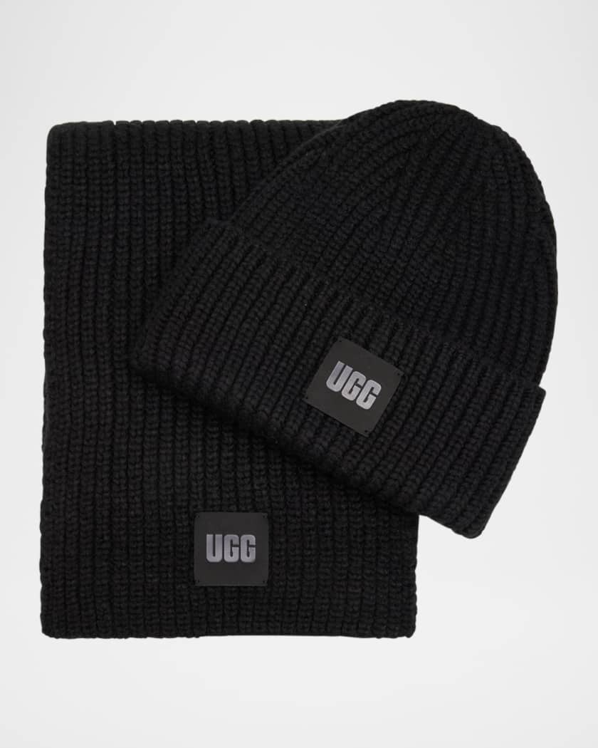 Ugg beanie and scarf new arrivals