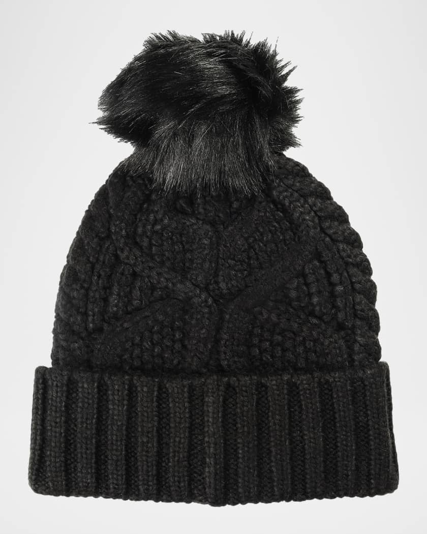 Ugg pom pom beanie top