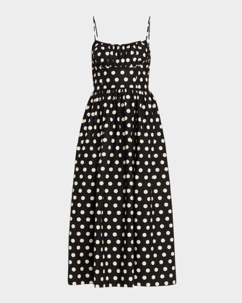 Alba Floral Midi Dress | Neiman Marcus