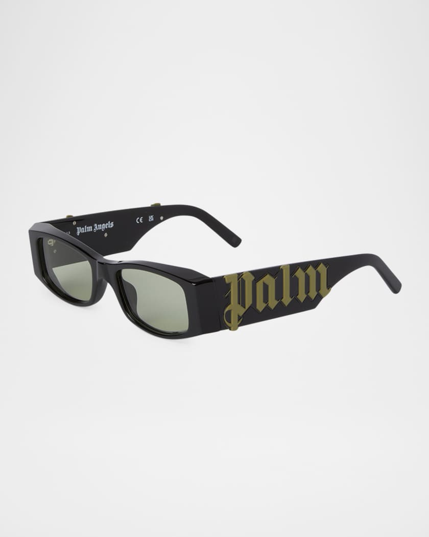 Angel Cat-Eye Embossed Logo Sunglasses