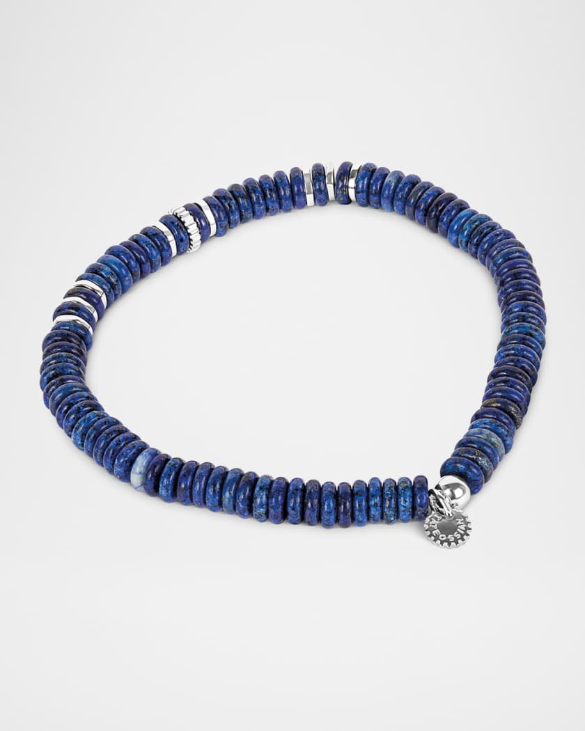 l*2様 TATEOSSIAN 天然石 ブレスレット Tateossian Men's Positano Jade Beaded Bracelet | Neiman Marcus
