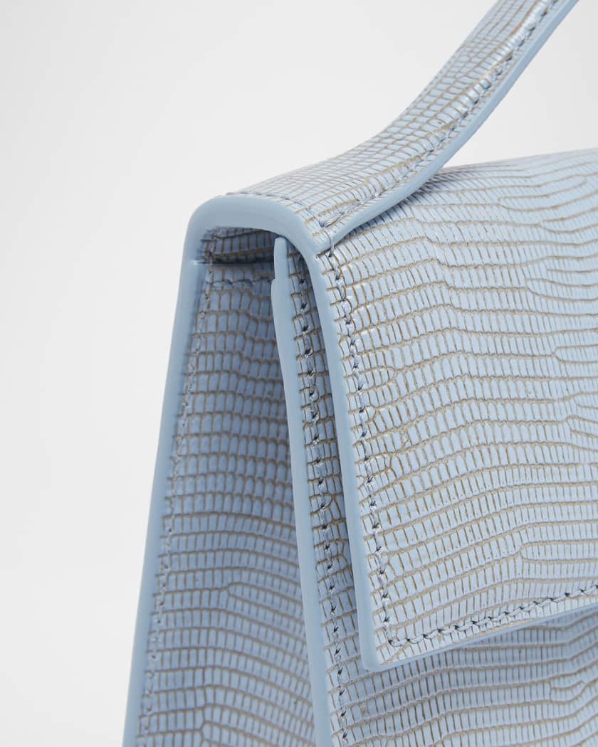 Le Grand Bambino Lizard-Embossed Shoulder Bag