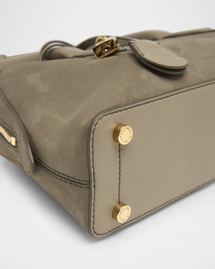 Zip Alter Suede Shoulder Bag