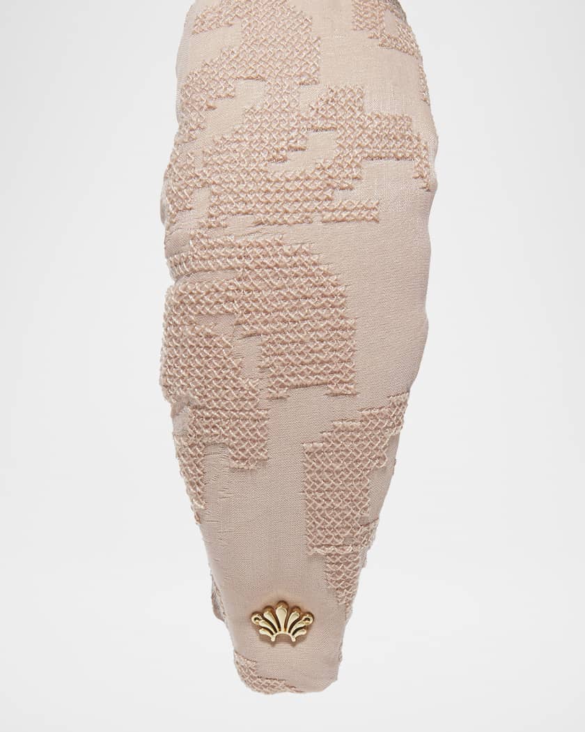 Knotted Needlepoint Headband