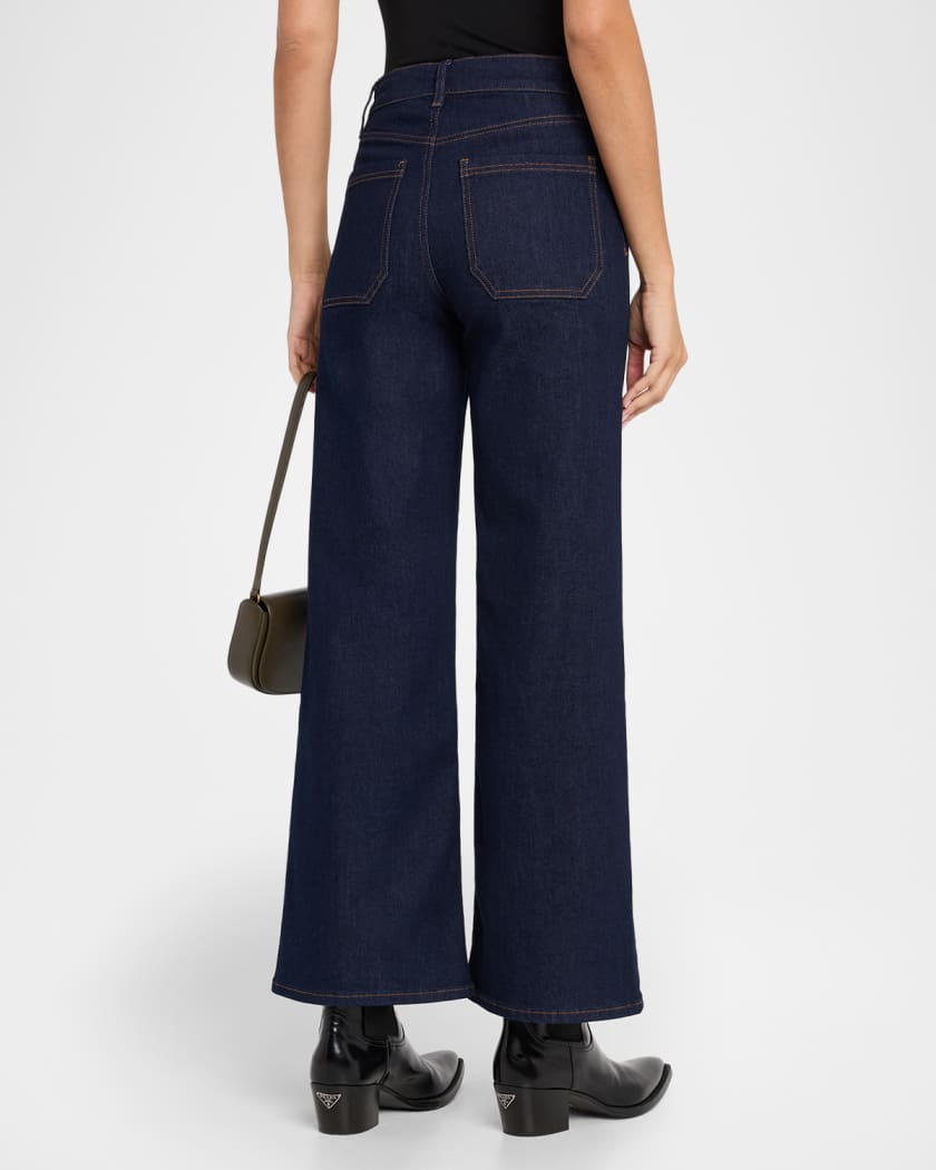 Le Slim Palazzo Modernist Pocket Jeans