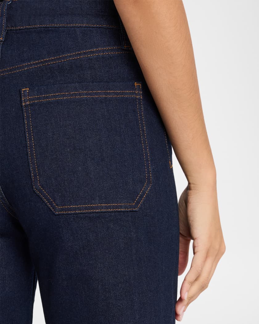 Le Slim Palazzo Modernist Pocket Jeans