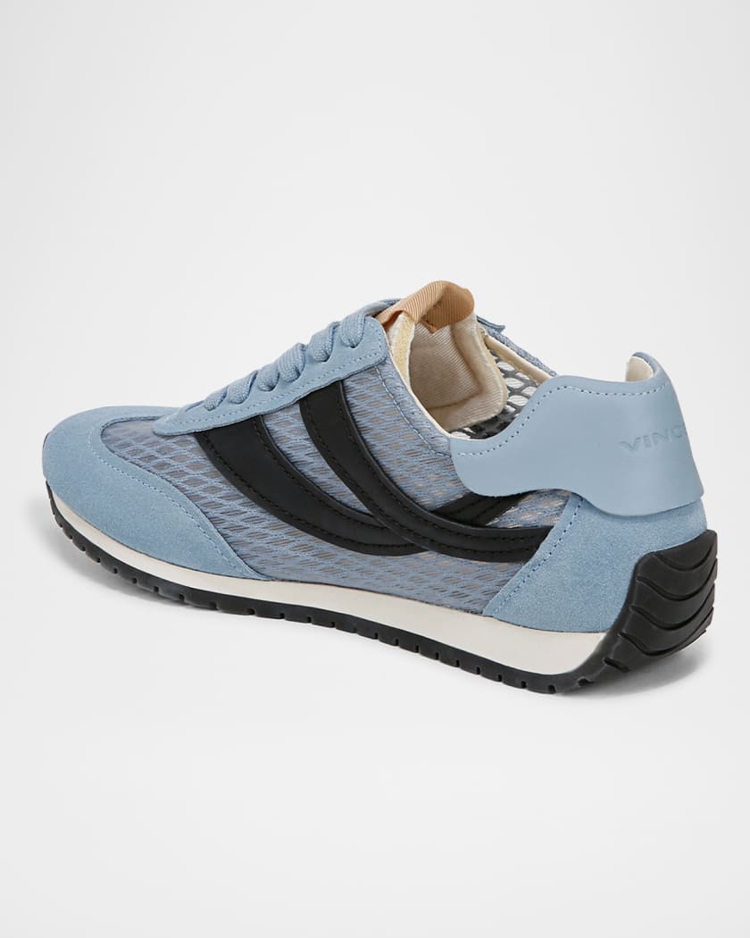 Oasis Mixed Leather Net Retro Sneakers