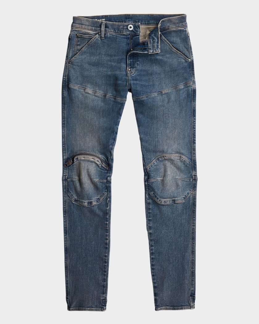 G-STAR RAW Men's 5620 3D Zip-Knee Skinny Jeans | Neiman Marcus G-STAR RAW Men's 5620 3D Zip-Knee Skinny Jeans | Neiman Marcus