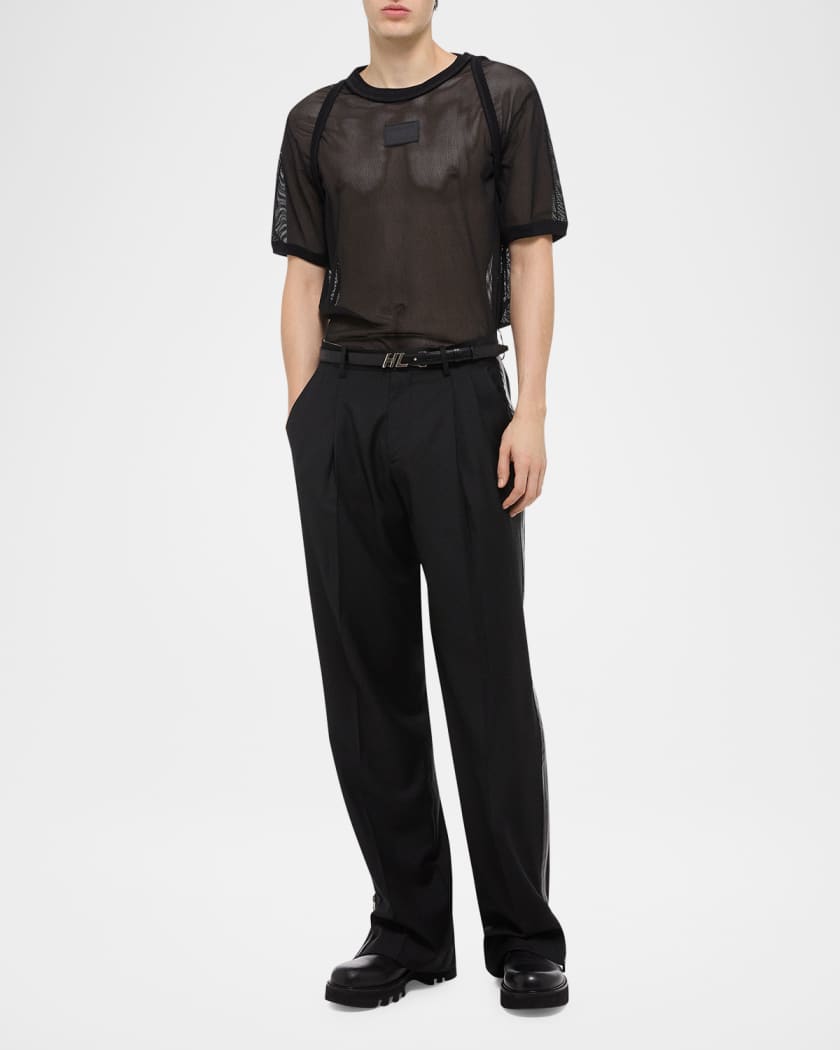 Men's Sheer Stretch Mesh T-Shirt