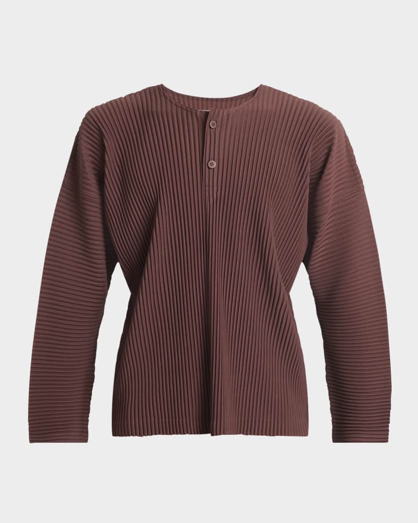 homme plisse issey miyake カットソー 長袖 赤 4