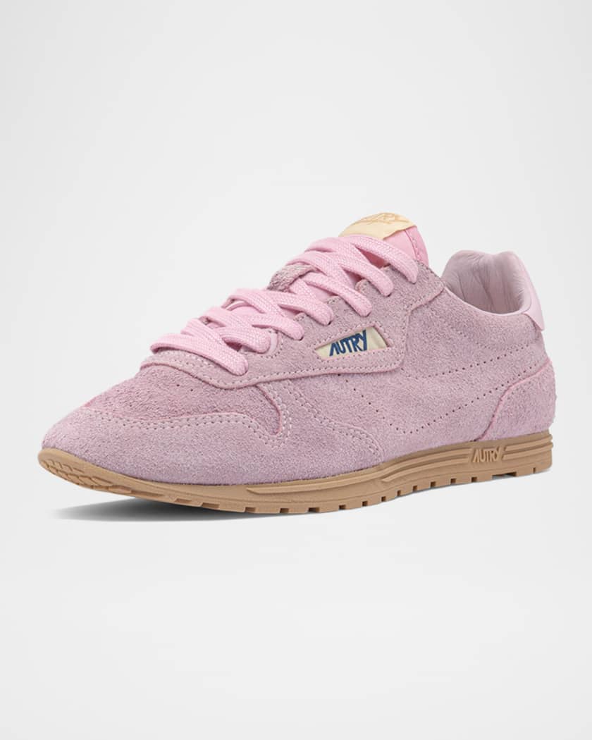 Windspin Retro Suede Low-Top Sneakers