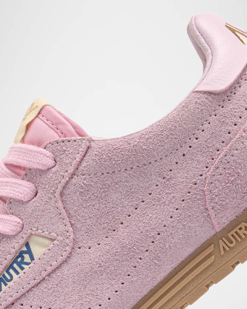 Windspin Retro Suede Low-Top Sneakers